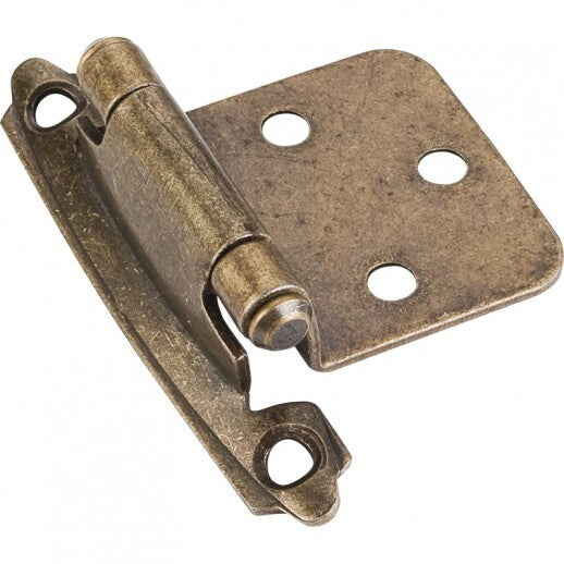 Hardware Resources Face Frame Self Closing Hinge Burnished Brass