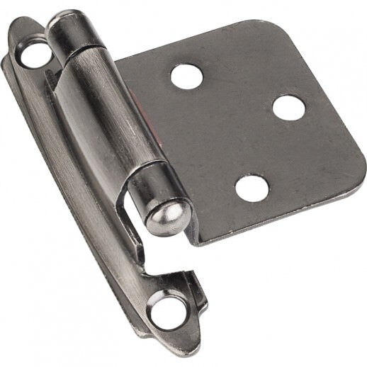 Hardware Resources H5011BNBDL brushed pewter self closing hinge