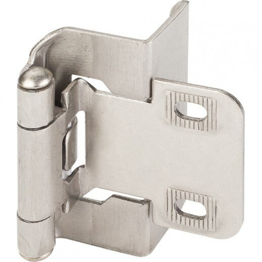 Hardware Resources H6441SN satin nickel overlay full wrap hinge