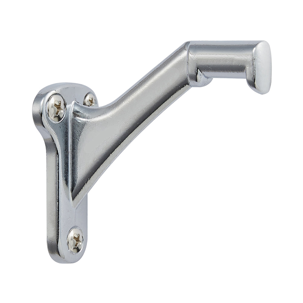 GEO GBH-HBHD4 1-1/4" x 3-1/8" Heavy Duty Handrail Bracket - Polished Chrome