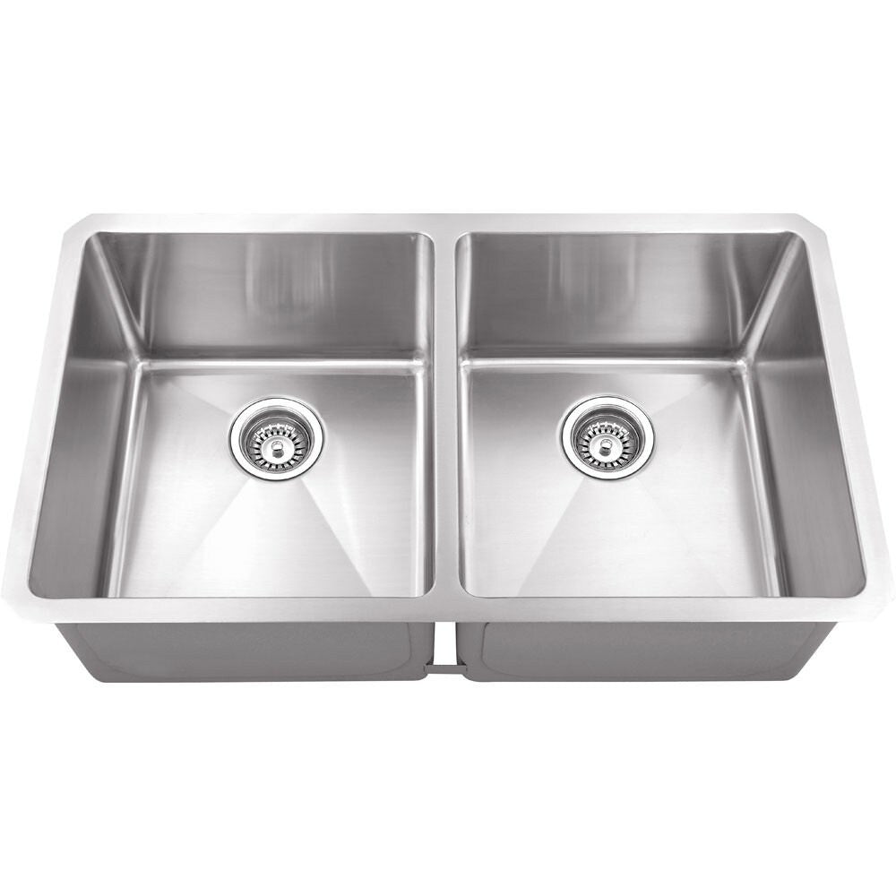 Hardware Resources HMS250 Stainless Steel (16 Gauge) Fabricated Kitchen Sink