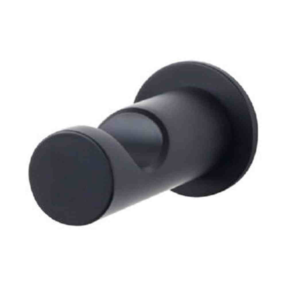 Top Knobs HOP1BLK flat black robe hook