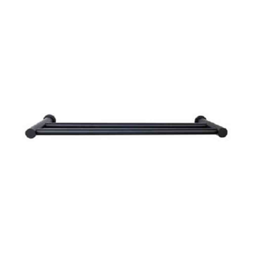 Top Knobs HOP9BLK flat black towel bar