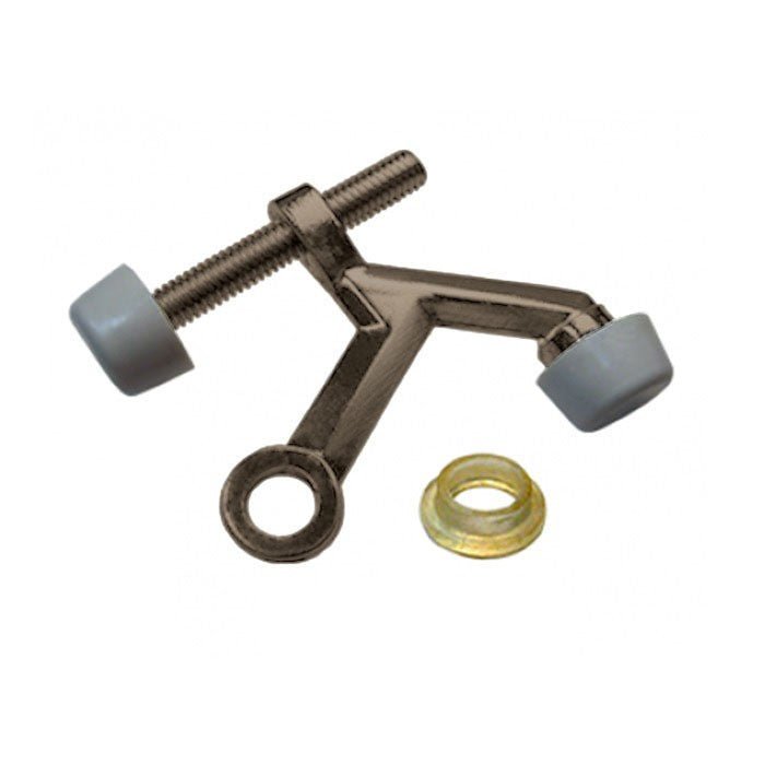 Cal-Royal HP95-15A door stop in antique nickel, additional view