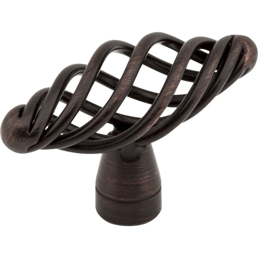 Jeffrey Alexander I350-DBAC Zurich 2" Zinc Cabinet Knob Brushed Oil Rubbed Bronze
