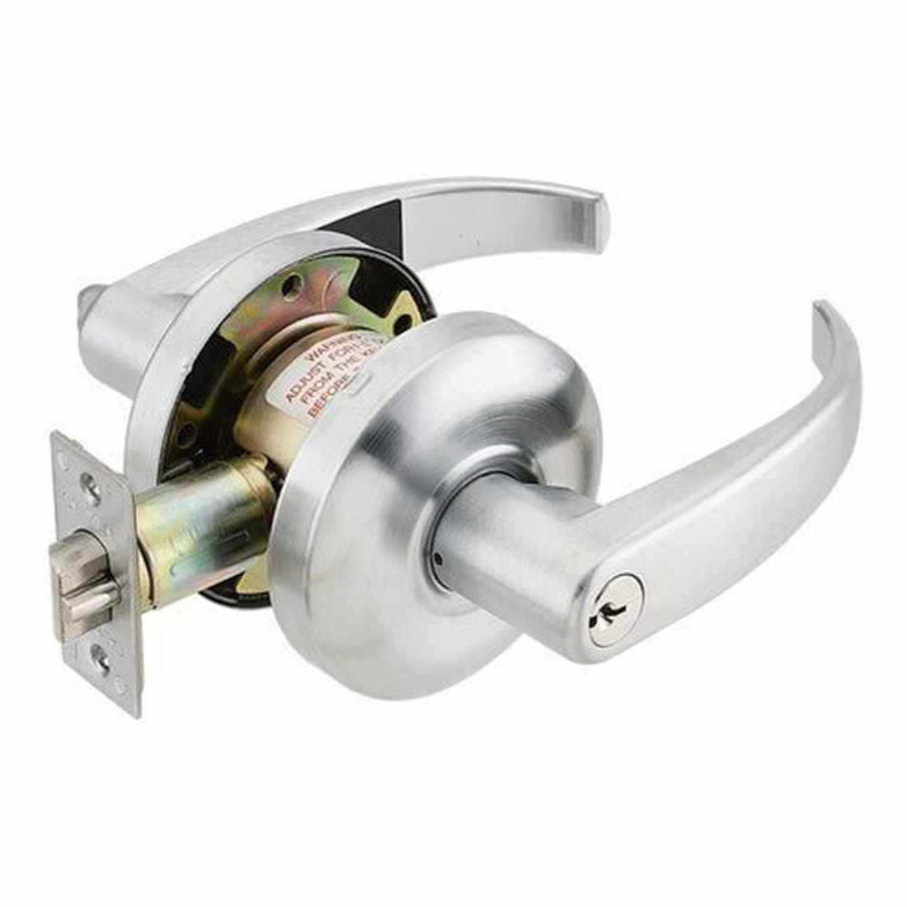 Cal-Royal ICSL05-26D satin chrome storeroom door lever