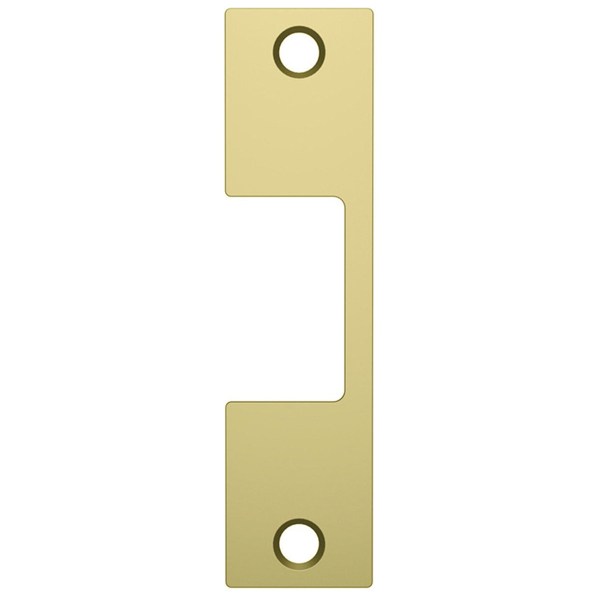 HES J-606 satin brass faceplate
