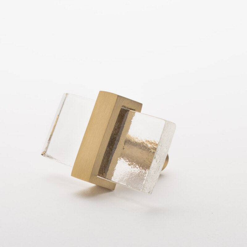 Sietto K-1900-SB satin brass cabinet knob