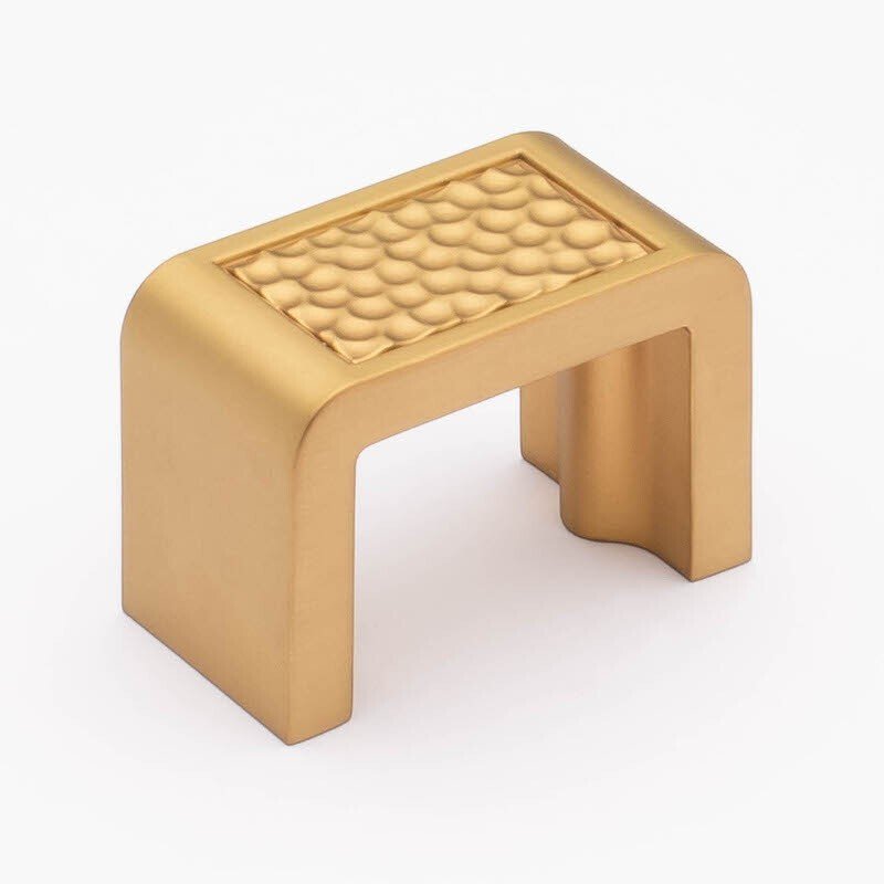 Sietto K-2002-SB satin brass cabinet knob