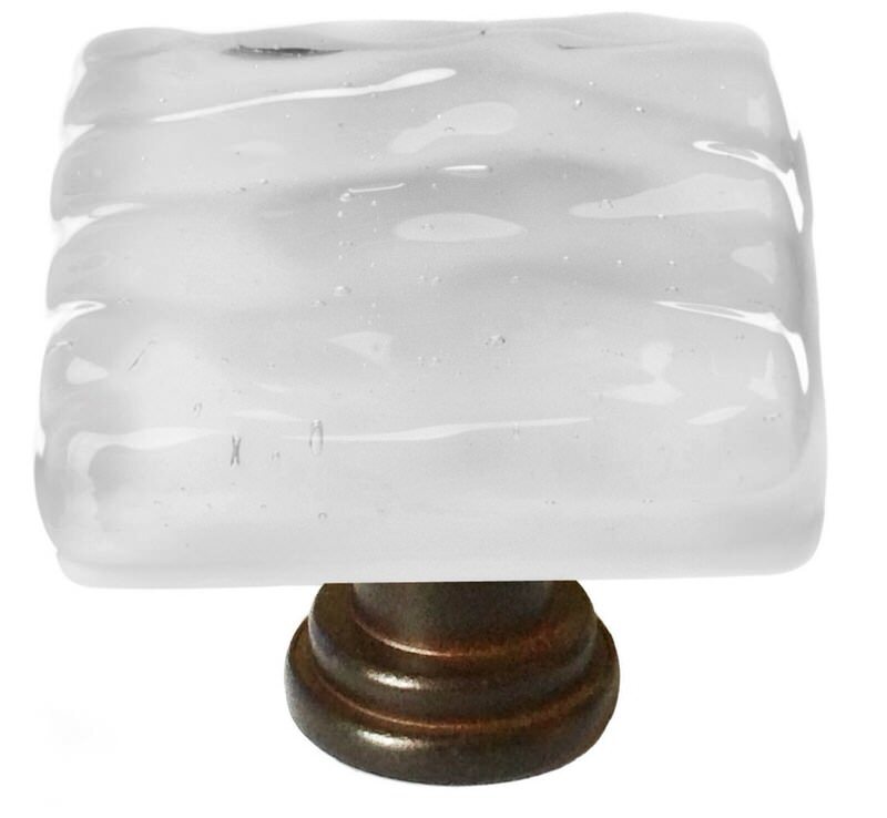 Sietto K-204-ORB oil rubbed bronze square cabinet knob