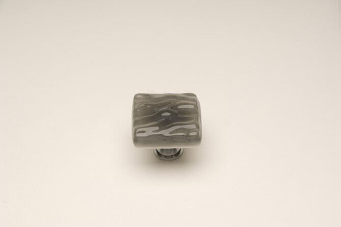 Sietto K-206-SN satin nickel square cabinet knob