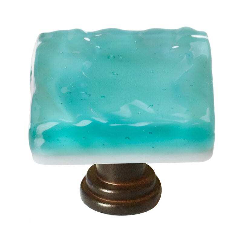 Sietto K-207-ORB oil rubbed bronze square cabinet knob