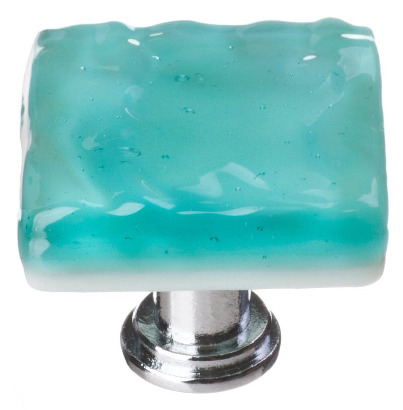 Sietto K-207-PC polished chrome square cabinet knob