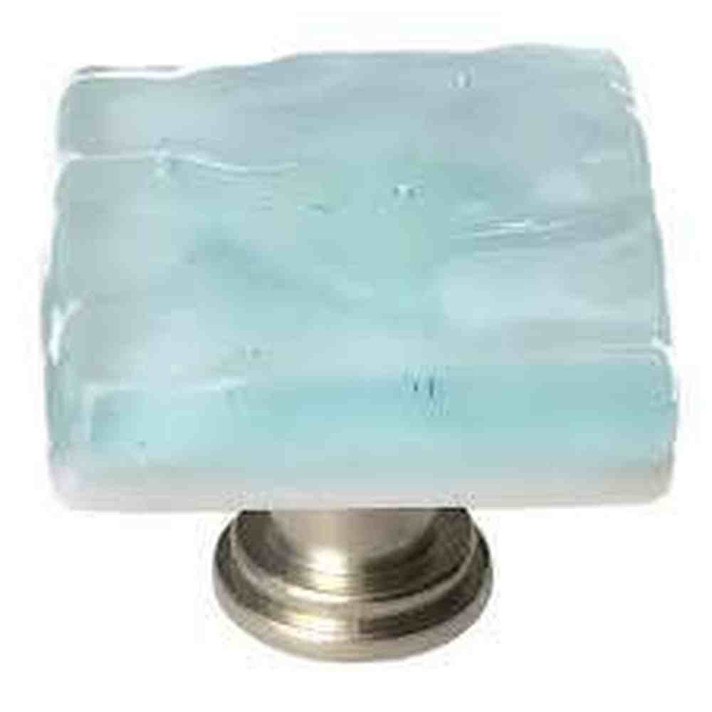 Sietto K-208-SN satin nickel square cabinet knob