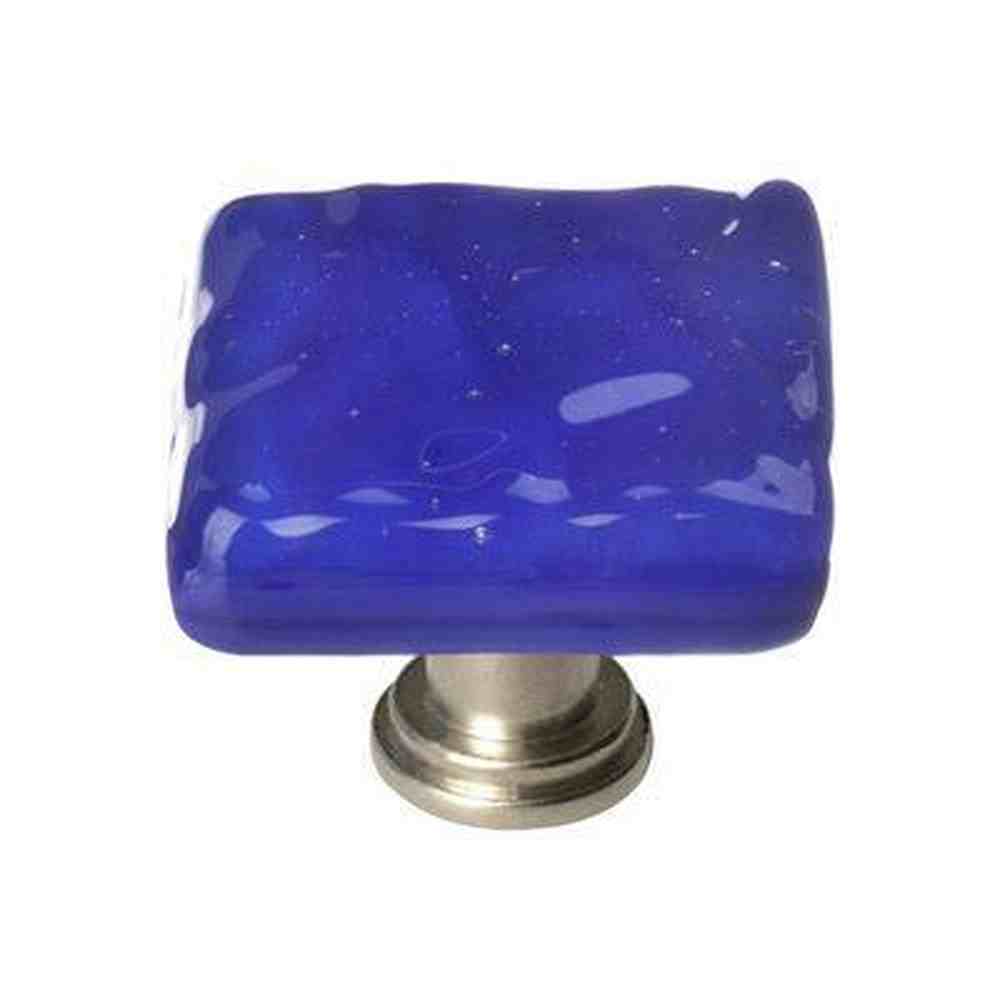 Sietto K-221-SN satin nickel square cabinet knob