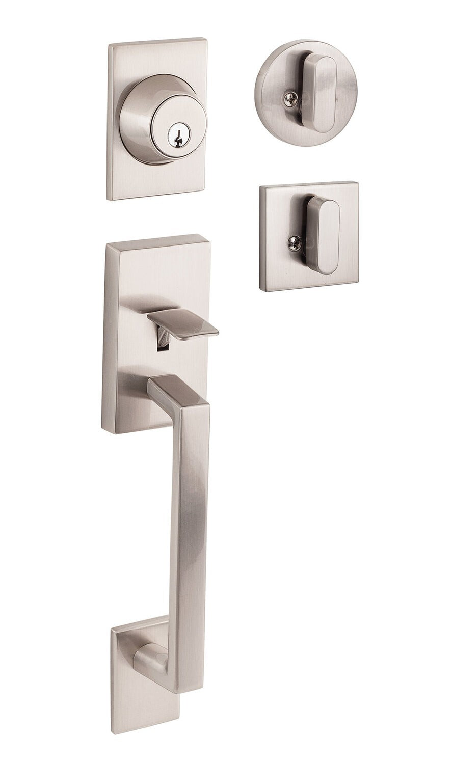 Sure-Loc Modern KN500 32D satin stainless dummy handleset