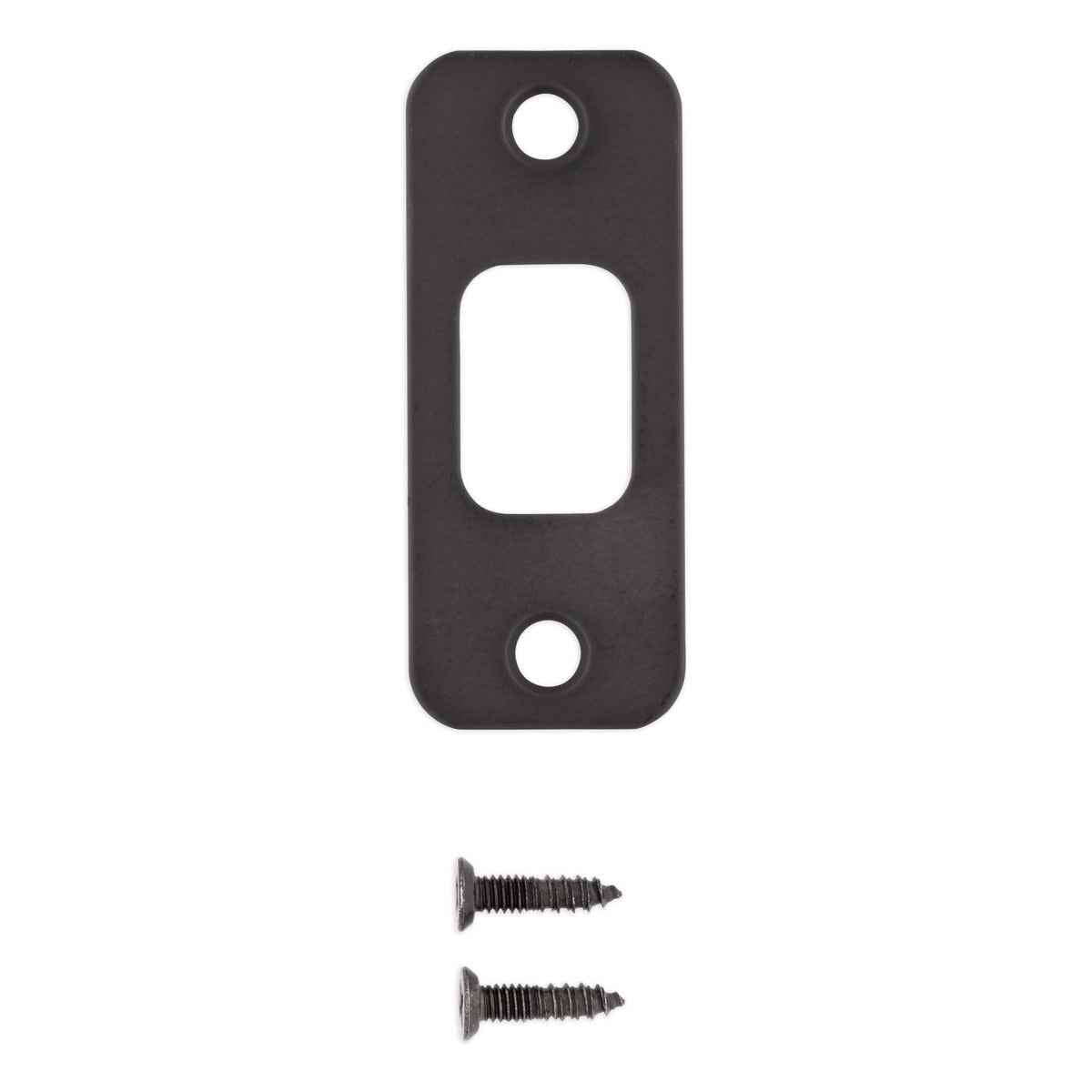 Kwikset 85279-015 1-1/8" x 2-3/4" Round Corner Deadbolt Strike for US11P Venetian Bronze and 514 Matte Black in Venetian Bronze and Matte Black