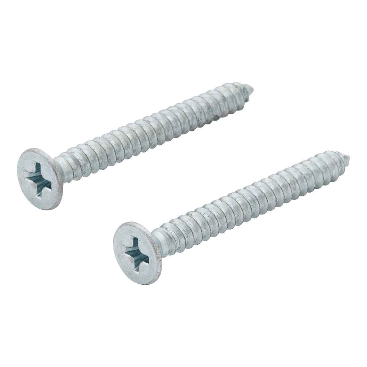 Kwikset Dummy Mounting Screws Dummy Door Lever in Bright Chrome and Satin Chrome