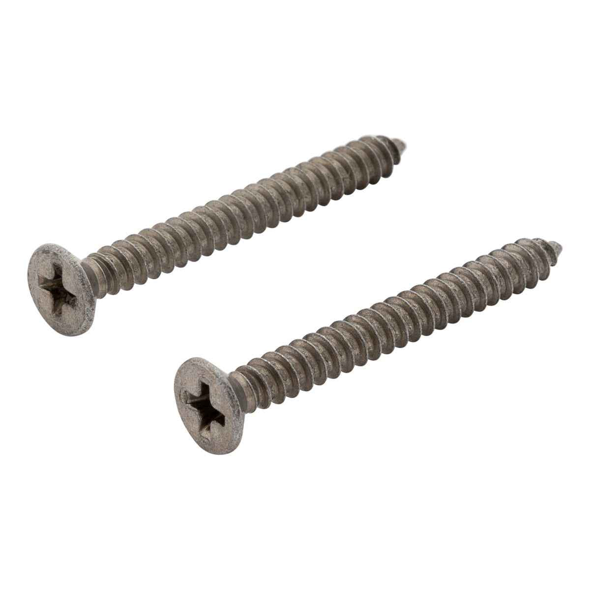 Kwikset Dummy Mounting Screws Dummy Door Lever in Satin Nickel