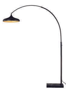 Vaxcel L0006 L0005 Bacio Steel Instalux LED Arc Lamp Oil Rubbed Bronze