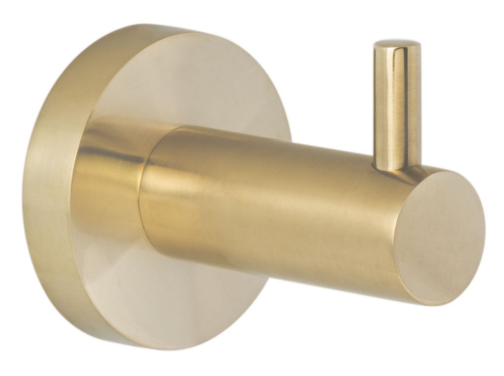 Sure-Loc LG-RH1 SB satin brass robe hook
