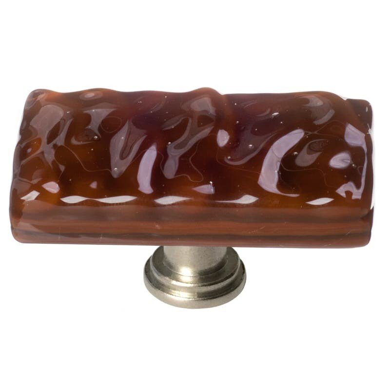 Sietto LK-209 Glacier Woodland Brown Long Knob, front view
