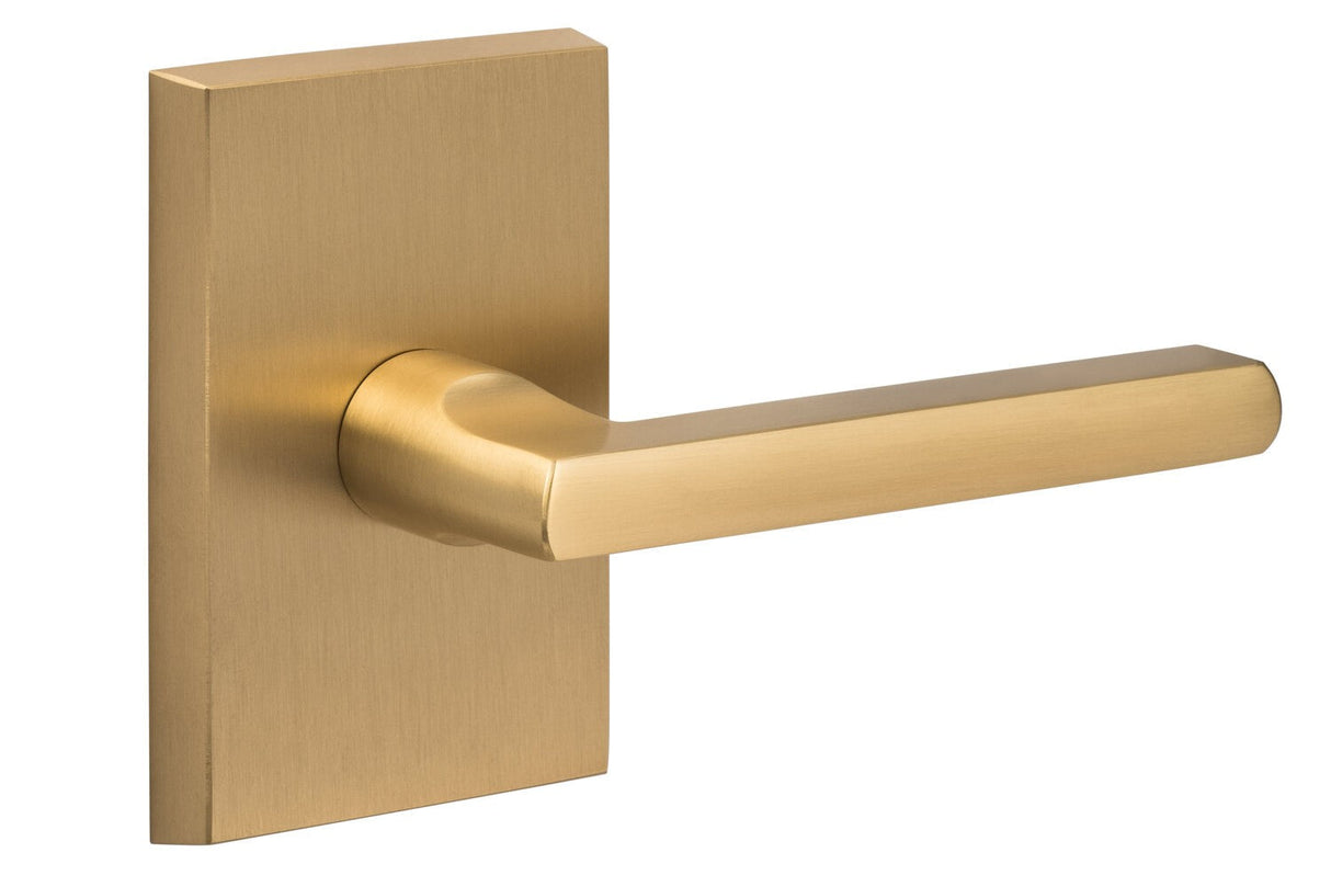 Sure-Loc LN101 SB satin brass passage door lever