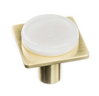 Sietto M-1300-SB satin brass cabinet knob