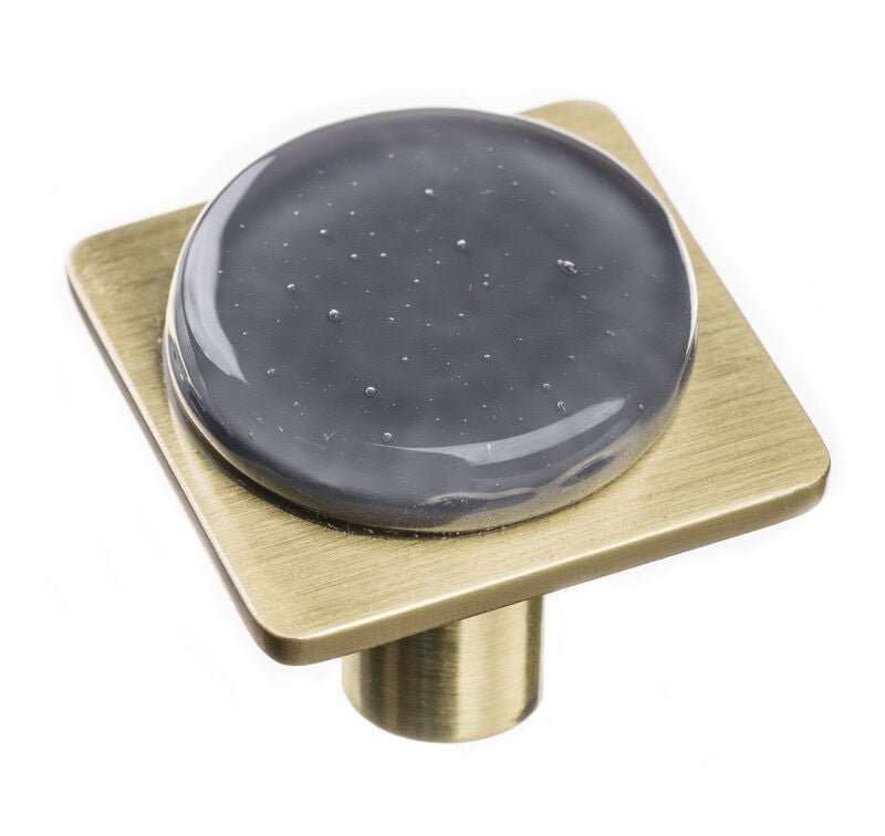 Sietto M-1301-SB satin brass cabinet knob