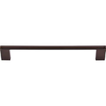 Top Knobs Princetonian Bar Cabinet Pull 8-13/16" Center to Center, front view