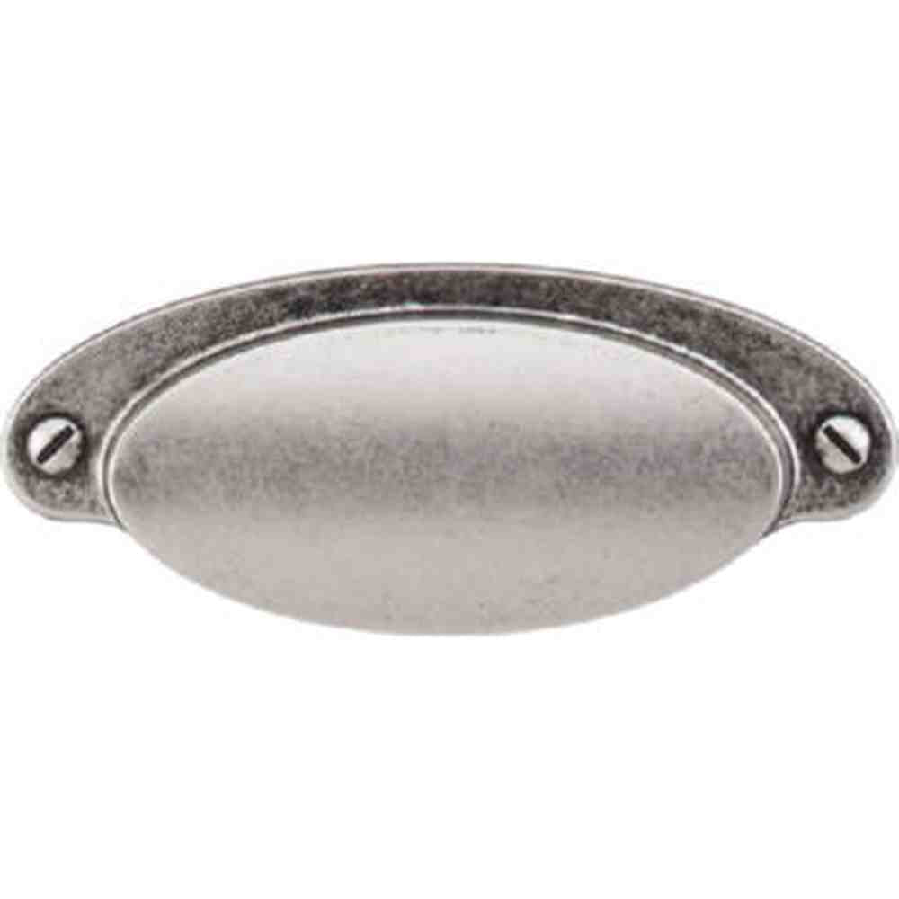 Top Knobs M1196 pewter antique cup pulls