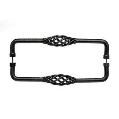 Top Knobs M1242-12 PAIR pewter door pull