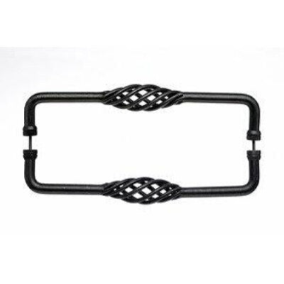 Top Knobs M1242-18 PAIR pewter door pull