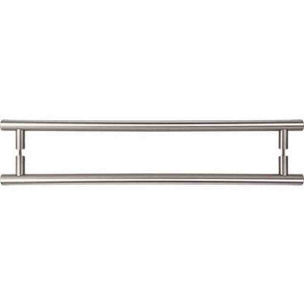 Top Knobs M1331-18 PAIR brushed satin nickel door pull