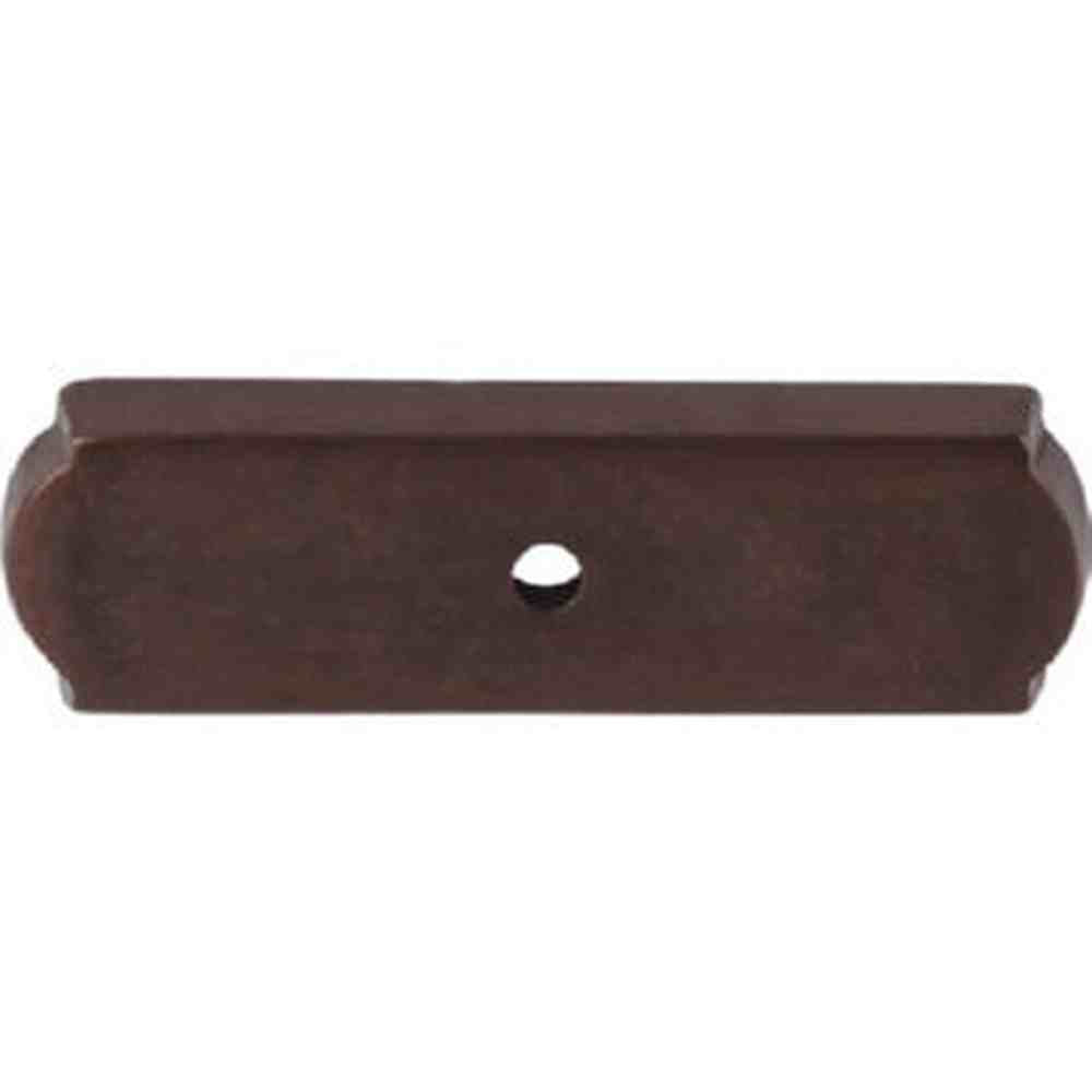 Top Knobs M1433 mahogany bronze cabinet backplates