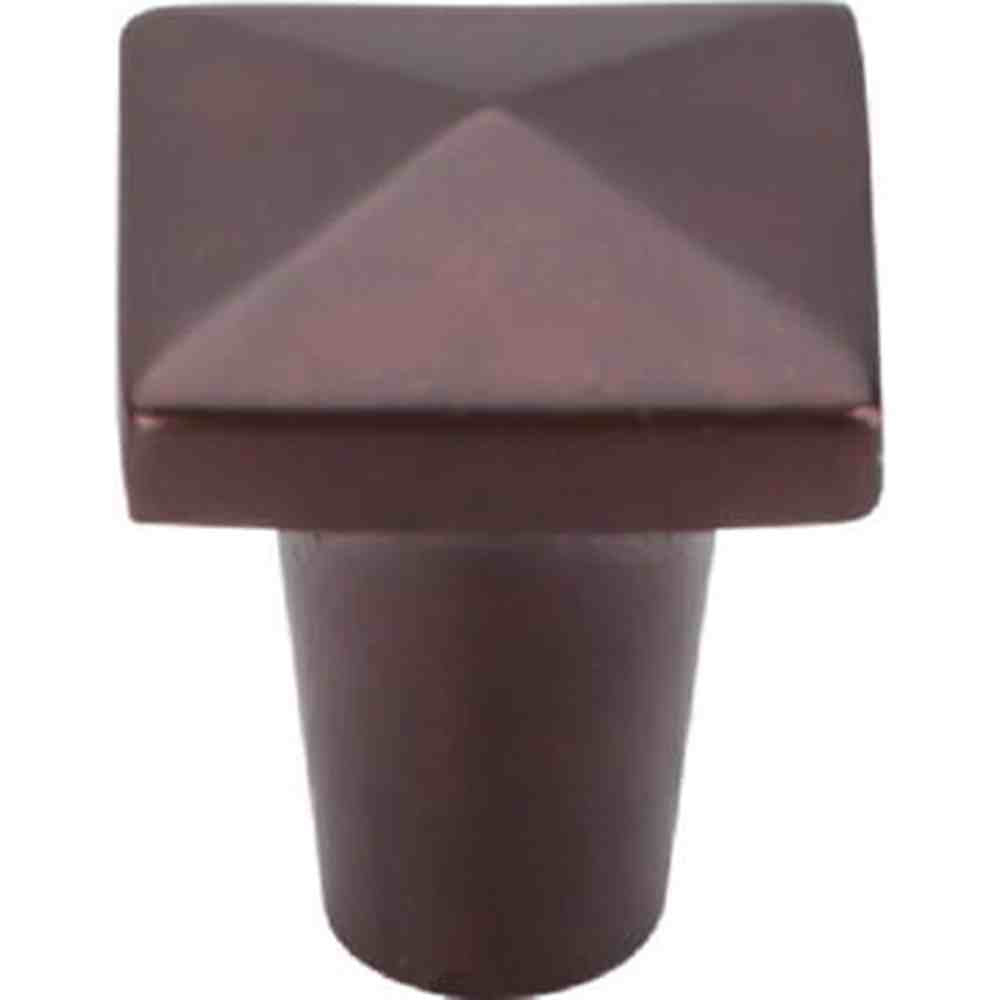 Top Knobs M1513 mahogany bronze square cabinet knob