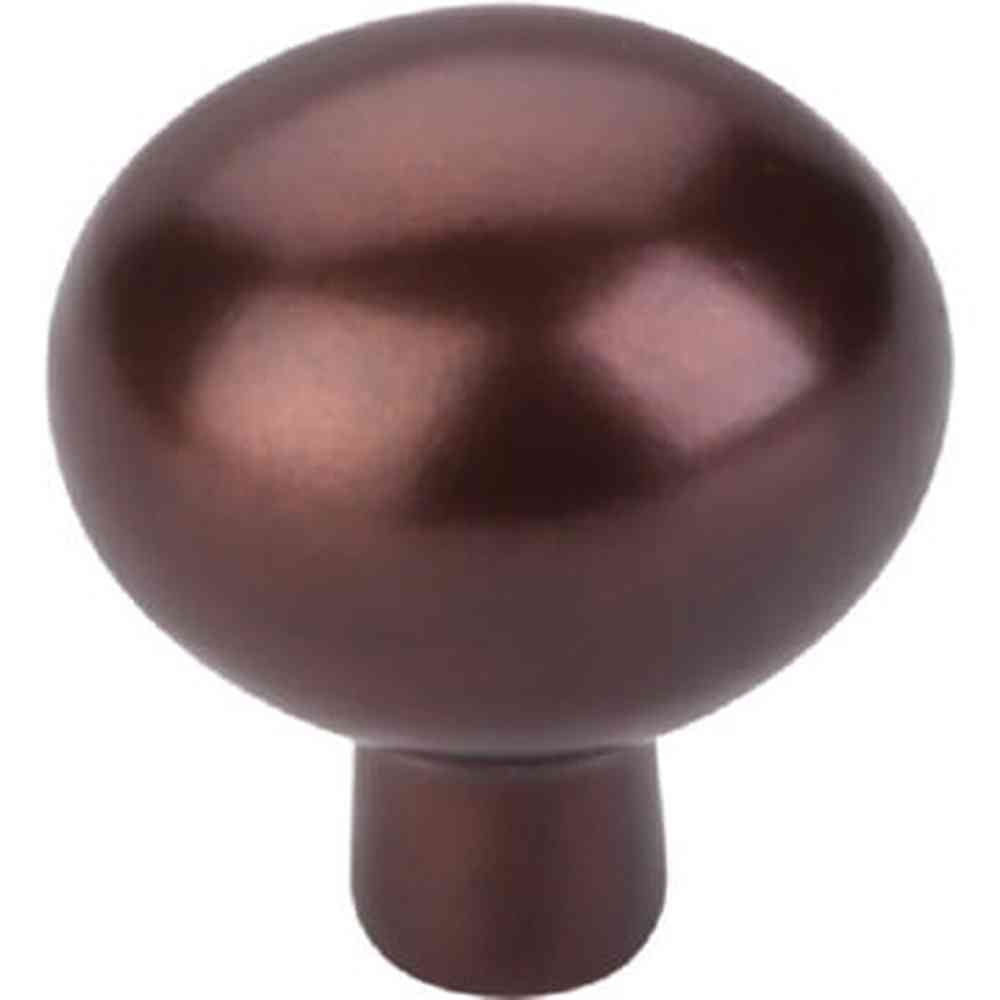 Top Knobs M1533 mahogany bronze oval cabinet knob