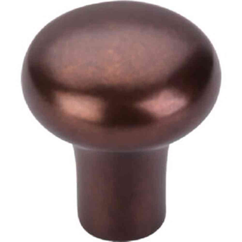 Top Knobs M1553 mahogany bronze round cabinet knob