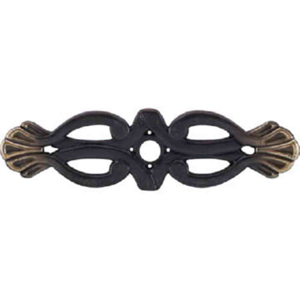 Top Knobs M181 dark antique brass cabinet backplates