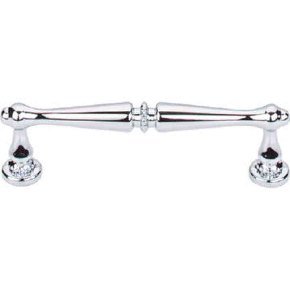 Top Knobs M1938 Edwardian Cabinet Pull 3-3/4" Center to Center Polished Chrome