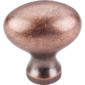 Top Knobs M205 antique copper oval cabinet knob