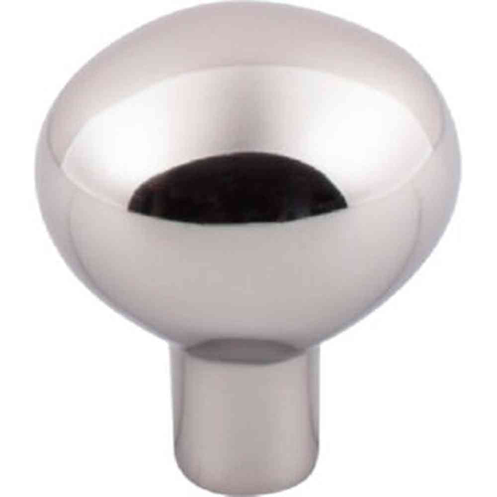 Top Knobs M2070 polished nickel oval cabinet knob