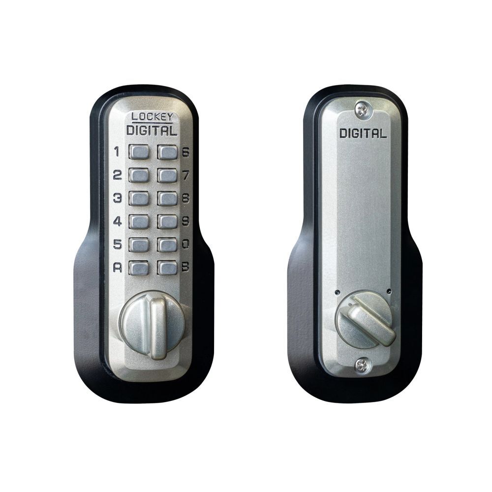 Lockey M210SN M Series mechanical pushbutton locksets, additional view