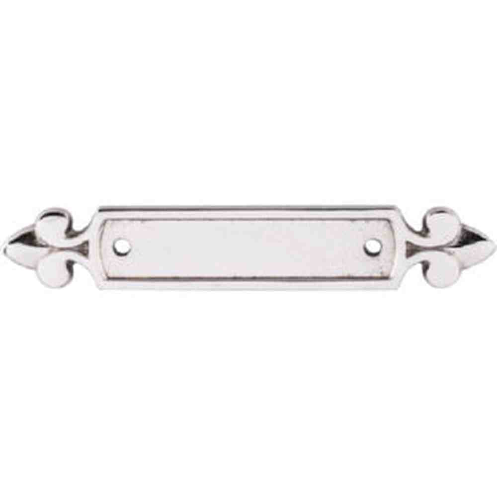 Top Knobs M2133 polished nickel cabinet backplates