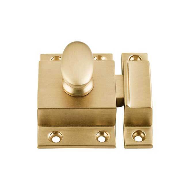 Top Knobs M2225 honey bronze cabinet catches and latches