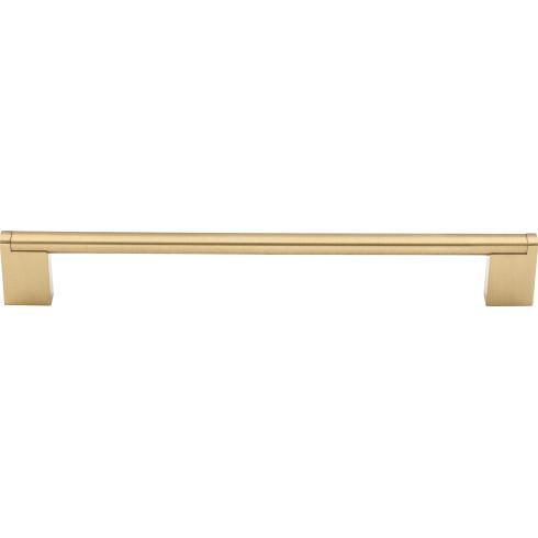 Top Knobs Princetonian Bar Cabinet Pull 8-13/16" Center to Center, front view