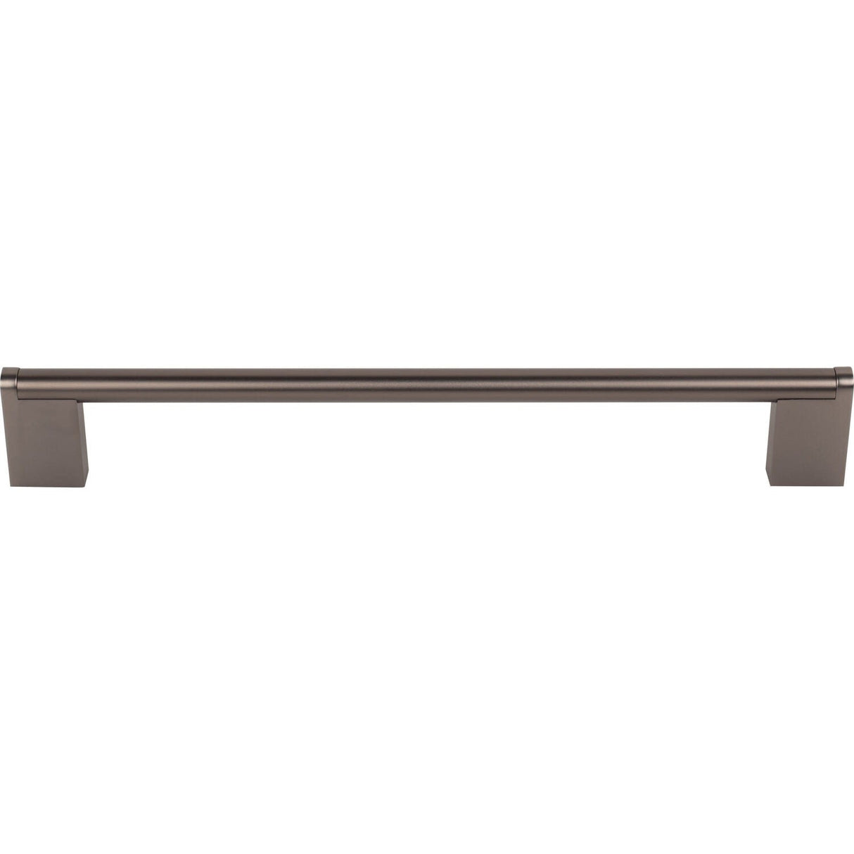 Top Knobs Princetonian Bar Cabinet Pull 8-13/16" Center to Center, front view