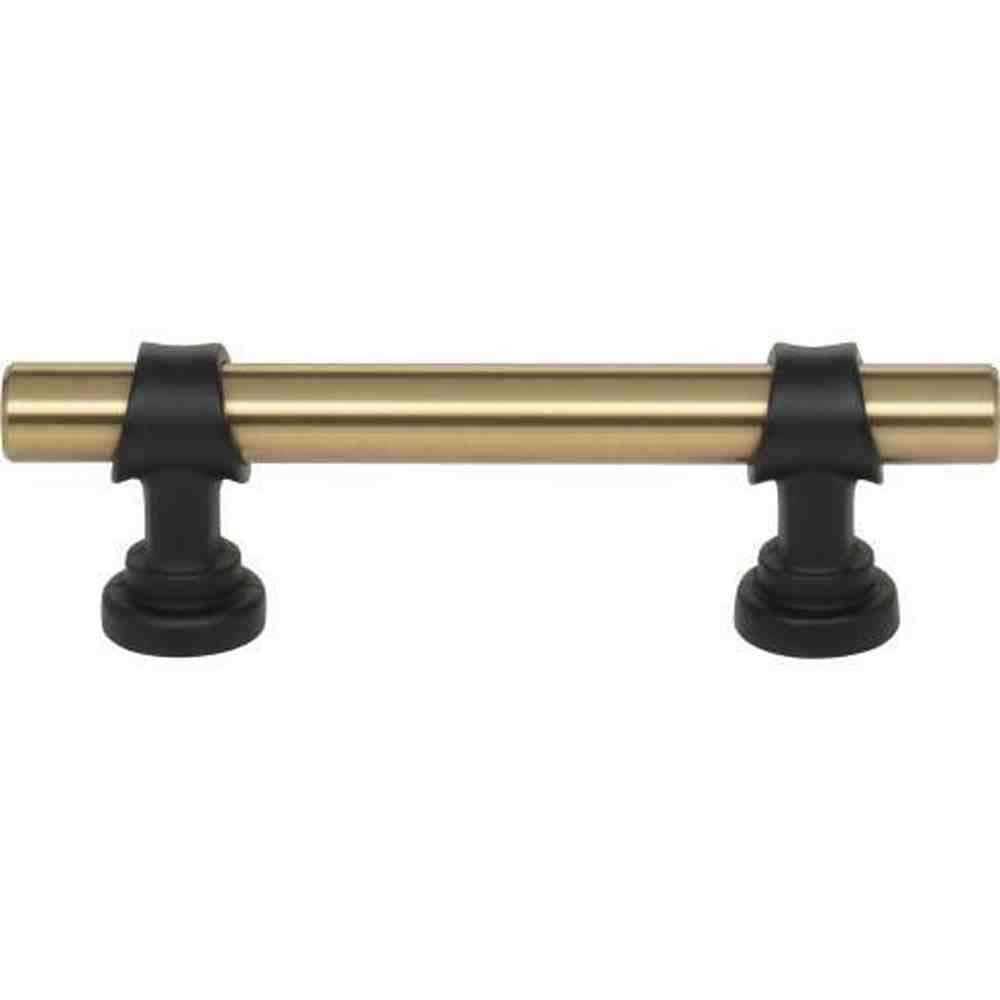 Top Knobs M2701 honey bronze / flat black cabinet pull