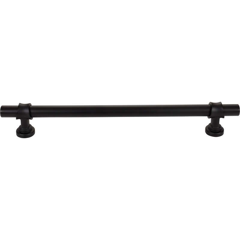 Top Knobs M2787 flat black cabinet pull / appliance pull