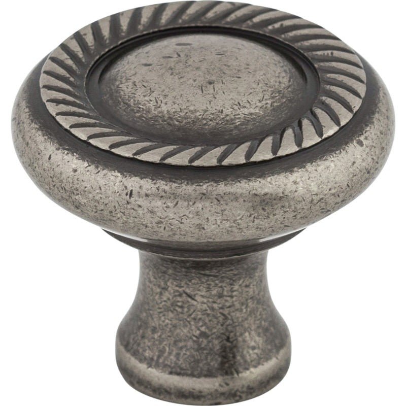 Top Knobs M329 pewter antique cabinet knob